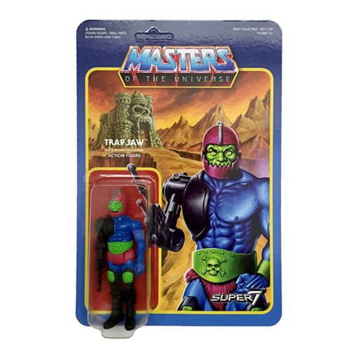 Masters of the Universe Trap Jaw 3 3/4-inch Retro Action Figure